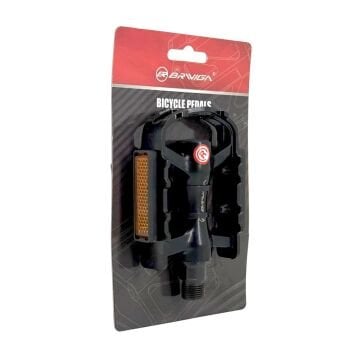Briviga HF-602 102x82mm Mtb Alüminyum Platform Pedal Siyah