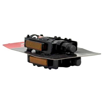 Briviga HF-602 102x82mm Mtb Alüminyum Platform Pedal Siyah
