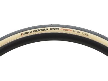 Vittoria 700x28 Corsa Pro TLR Katlanır Yol Bisikleti Dış Lastik Amber Yanak