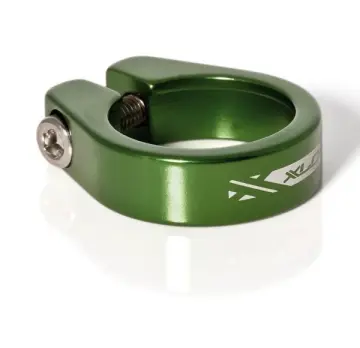Xlc 31.8mm CL-951B Alüminyum Alyan Sıkmalı Sele Kelepçesi Yeşil