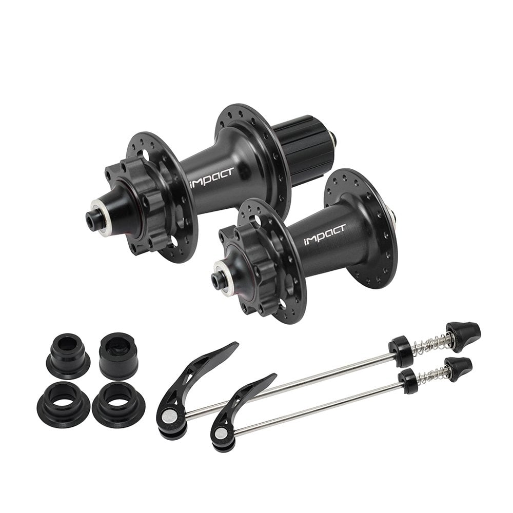 Impact MH920 Rulmanlı 6 Vida Disk HG 8-11s Mtb Göbek Seti 32h - Siyah
