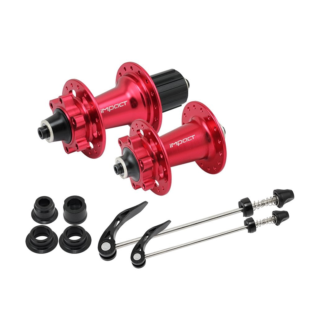 Impact MH920 Rulmanlı 6 Vida Disk HG 8-11s Mtb Göbek Seti 32h - Kırmızı