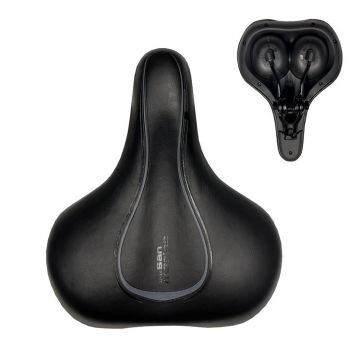 Selle San Marino SM-4710S 255x210mm Sünger Rahat Bisiklet Selesi