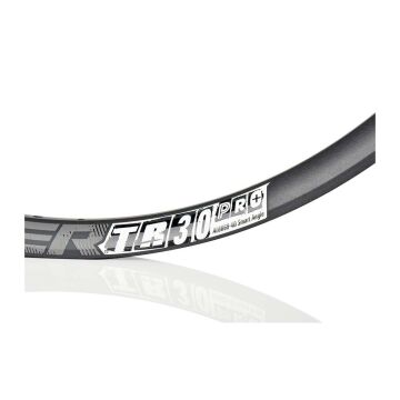 Koozer TR30 Pro 27.5'' 32H Çift Kat Alüminyum T.sız FV Tubeless XC, AM, DH, FR Jant Çemberi Siyah
