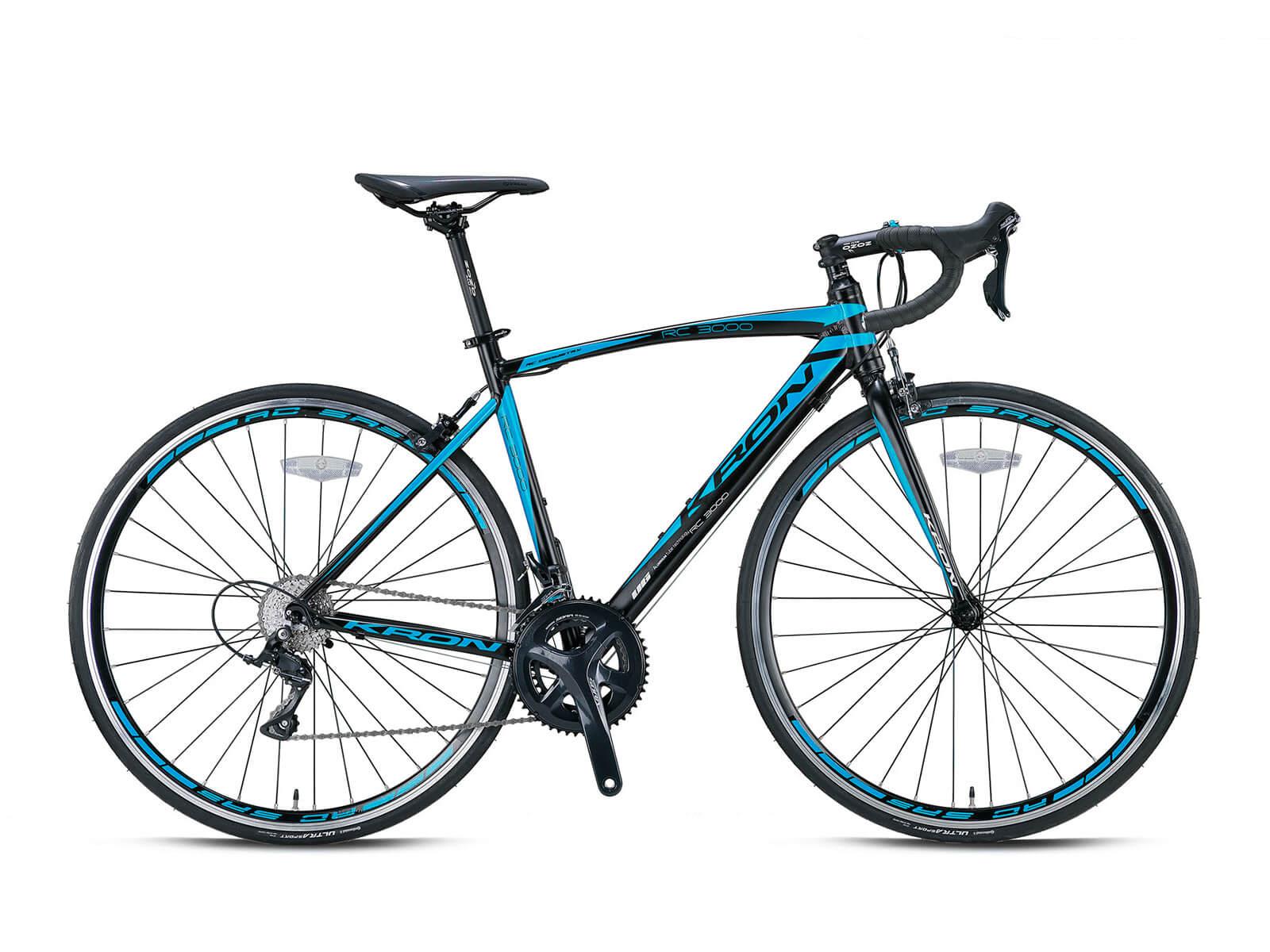 28 Kron RC 3000 18v K. Fren Yarış Bisikleti 54cm - M.Siyah-Mavi