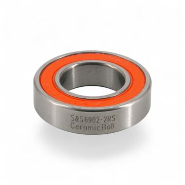 S&S 6902 2RS Seramik Rulman 15x28x7mm