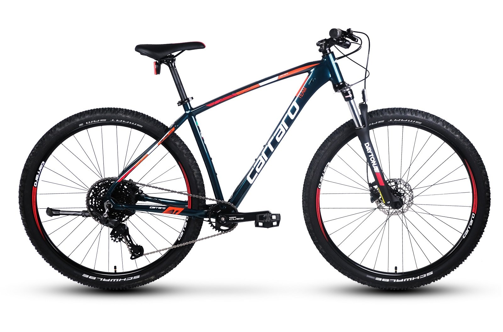29 Carraro Daytona 910 10v H.Disk Fren Dağ Bisikleti 48cm - Antik Yeşil-Nar Çiçeği