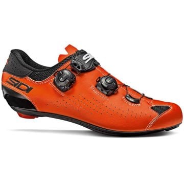 Sidi Genius 10 Yol Bisikleti Kilitli Ayakkabı Kırmızı