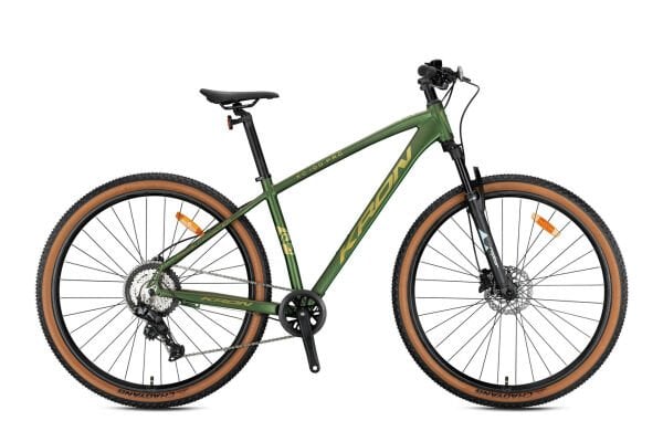 27.5 Kron XC 100 PRO 8v H.Disk Fren Dağ Bisikleti 38cm - M.Haki-Sarı