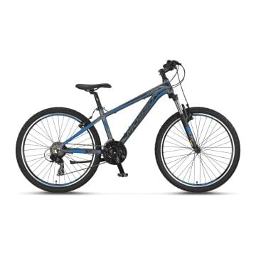 26 Mosso Wildfire 21v V-Fren Dağ Bisikleti 35.5cm - Antrasit-Mavi