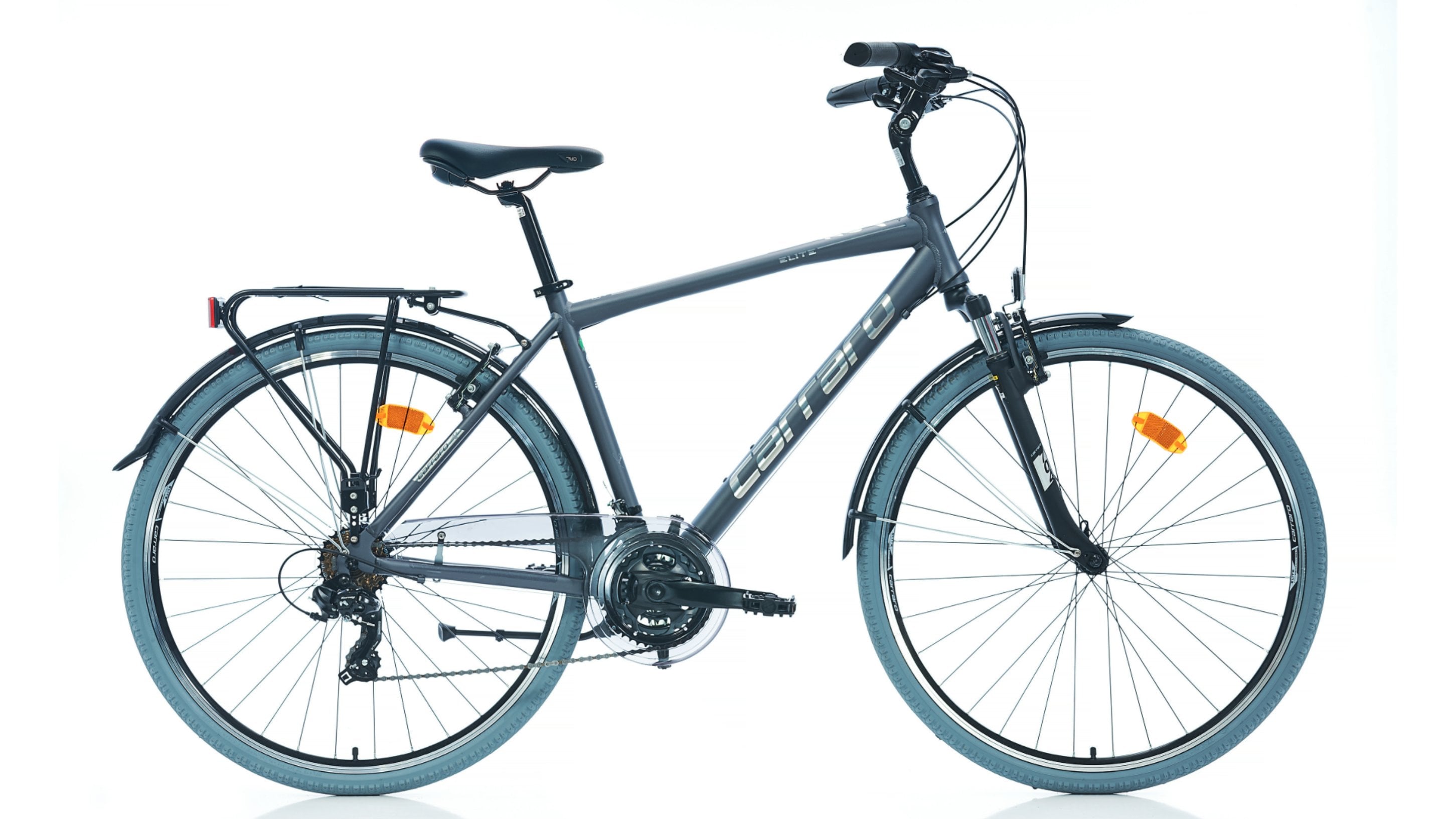 28 Carraro Elite 704 21v V- Fren Erkek Şehir Bisikleti 52cm - M.Antrasit-Gri