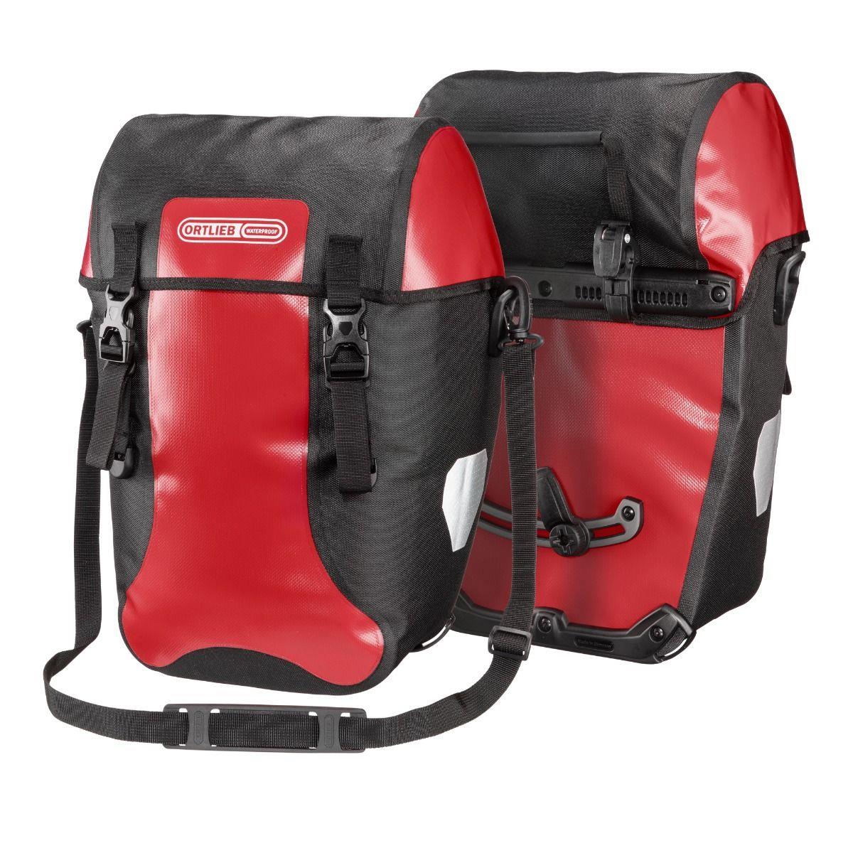 Ortlieb F2601 Bike-Packer Classic Arka Heybe Çanta Çift 40L Kırmızı-Siyah