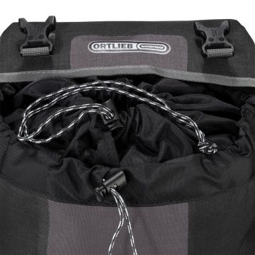 Ortlieb F4904 Sport-Packer Plus Ön Heybe Çanta Çift 30L Granit-Siyah