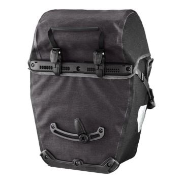 Ortlieb F2704 Bike-Packer Plus Arka Heybe Çanta Çift 42L Granit-Siyah