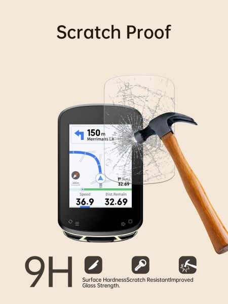 Magene C506 GPS Bisiklet Bilgisayarı Ekran Koruyucu