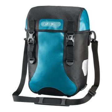 Ortlieb F4804 Sport-Packer Classic Ön Heybe Çanta Çift 30L Petrol-Siyah