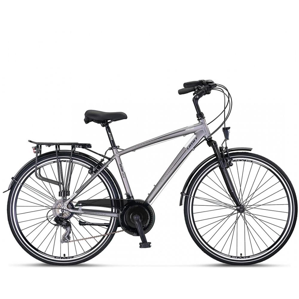 28 Ümit 2832 Ventura 21v V-Fren Erkek Şehir Bisikleti 46cm - Füme-Siyah