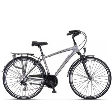 28 Ümit 2832 Ventura 21v V-Fren Erkek Şehir Bisikleti 46cm - Füme-Siyah