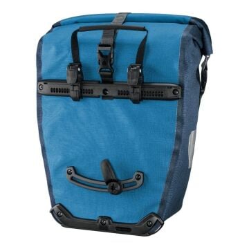 Ortlieb F5206 Back-Roller Plus CR Arka Heybe Çanta Çift 40L Kot-Çelik Mavi