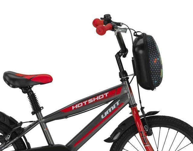 12 Ümit 1210 HotShot Erkek Çocuk Bisikleti Antrasit-Kırmızı