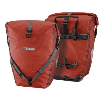 Ortlieb F5205 Back-Roller Plus CR Ön Heybe Çanta Çift 40L Salsa-Dark Chili
