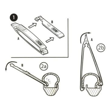 PRO Tubeless Bisiklet Lastik Levye Seti PRTL0115