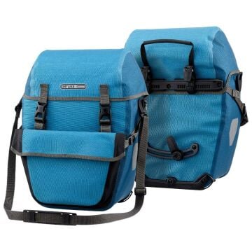 Ortlieb F2706 Bike-Packer Plus Arka Heybe Çanta Çift 42L Alaca Mavi-Mavi