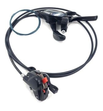 Shimano ST-EF505-9R, BR-MT200 9lu Sağ-Arka H.Disk Fren/Vites Kolu Seti*