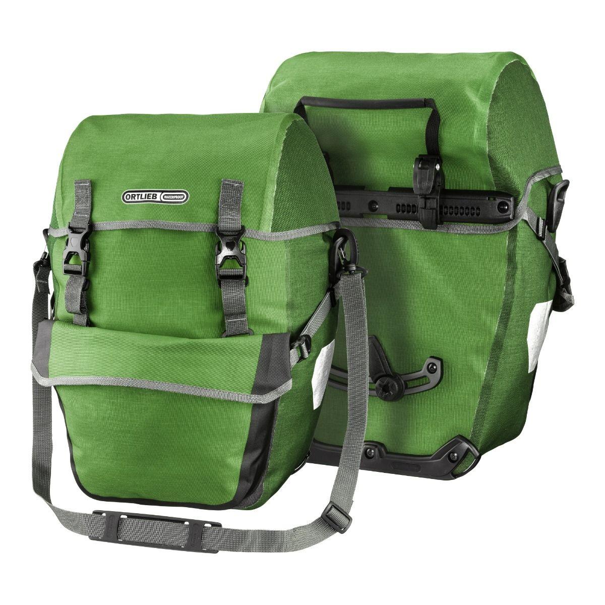 Ortlieb F2707 Bike-Packer Plus Arka Heybe Çanta Çift 42L Kiwi-Moss Green