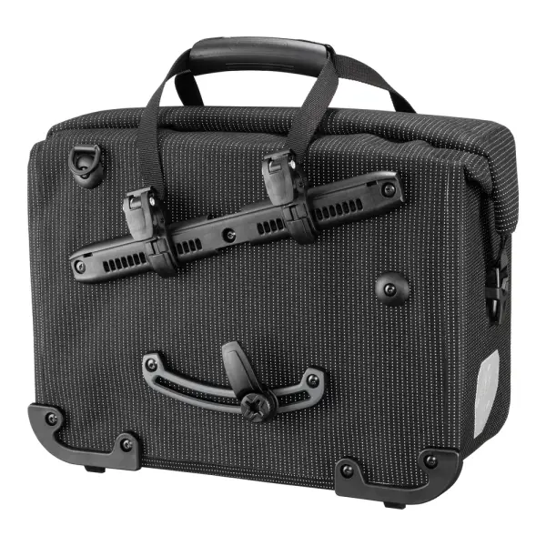 Ortlieb F70971 Office Çantası High Visibility Arka Bagaj Uyumlu 21L Siyah Fosforlu