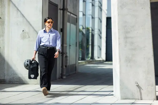 Ortlieb F70971 Office Çantası High Visibility Arka Bagaj Uyumlu 21L Siyah Fosforlu