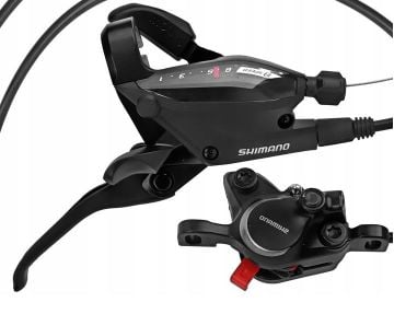 Shimano ST-EF505-8R, BR-MT200 8li Sağ-Arka H.Disk Fren/Vites Kolu Seti*