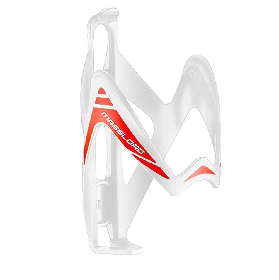 Massload CL-087 Plastik Matara Kafesi Beyaz-Kırmızı