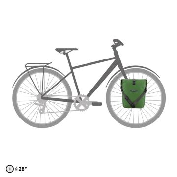 Ortlieb F6211 Sport-Roller Plus Ön Heybe Çanta Tek 14.5L Kiwi-Moss Green