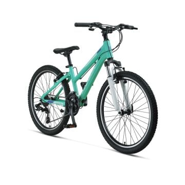 26 Mosso Wildfire 21v V-Fren Kadın Dağ Bisikleti 35.5cm - Yeşil-Mor