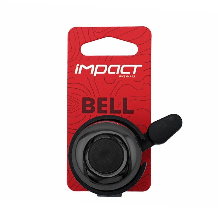 Impact Bell Mini Bisiklet Zil Parlak Siyah