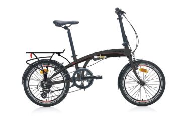 20 Carraro Flexi 108 8v V-Fren Katlanır Bisiklet Mat Antrasit