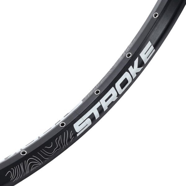 Stroke RM30 26'' 32H Çift Kat Alüminyum Disk AV Yüzüklü Jant Çemberi Siyah