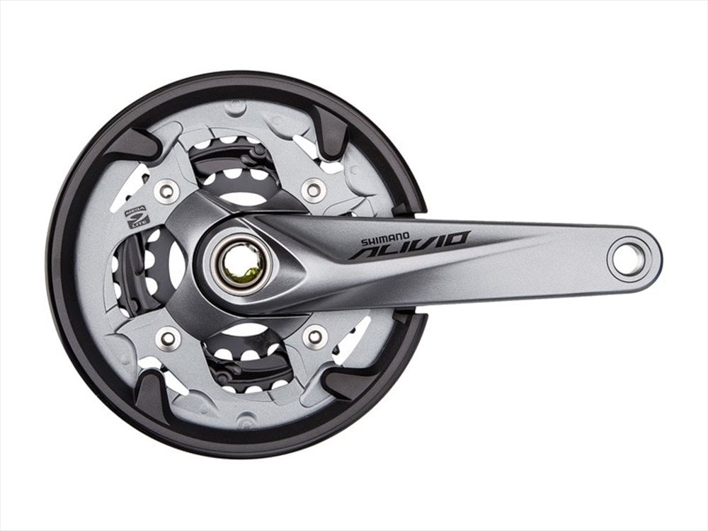 Shimano Alivio Fc-4050 Kapaklı Aynakol Gri 40-30-22t/175mm - Gri