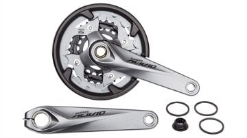 Shimano Alivio Fc-4050 Kapaklı Aynakol Gri 40-30-22t/175mm - Gri