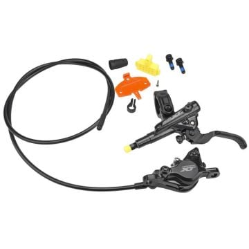 Shimano Deore XT BL-M8100(L), BR-M8100(F) 2 Piston Sol-Ön Hidrolik Fren Seti