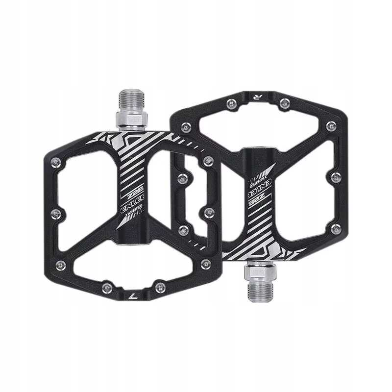 Enlee K203 110x91mm Mtb Alüminyum Platform Pedal Siyah