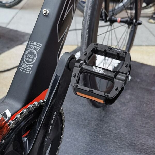 Enlee M504 116x97mm Mtb Alüminyum Platform Pedal Siyah