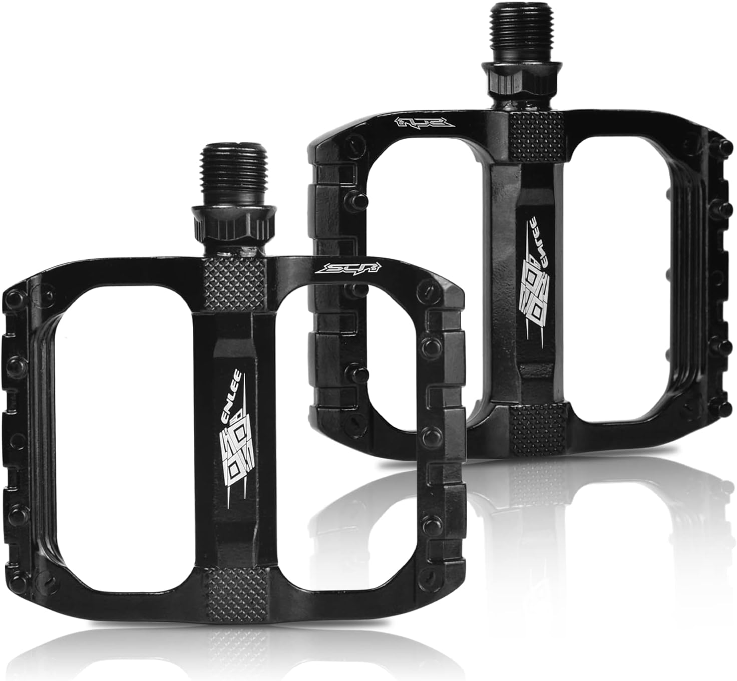 Enlee M506 95x75mm Mtb Alüminyum Platform Pedal Siyah