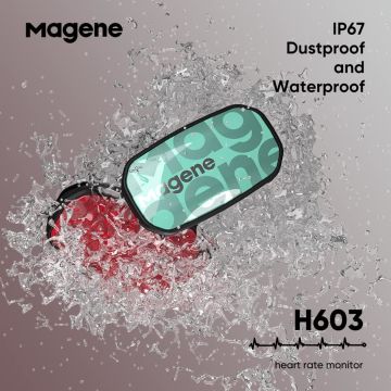 Magene H603 Göğüs Bağlantılı Nabız Bandı Beyaz