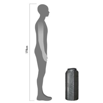 Ortlieb K5551 Dry Bag PS490 Su Geçirmez Çanta 35L Siyah-Asfalt