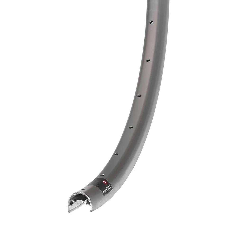 Mach1 ER-20 32H 28'' Çift Kat Alüminyum T.sız FV Yüzüklü Jant Çemberi Gümüş