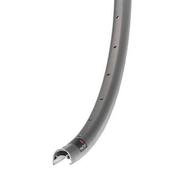 Mach1 ER-20 32H 28'' Çift Kat Alüminyum T.sız FV Yüzüklü Jant Çemberi Gümüş