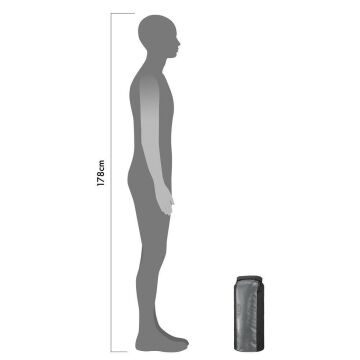 Ortlieb K5351 Dry Bag PS490 Su Geçirmez Çanta 13L Siyah-Asfalt