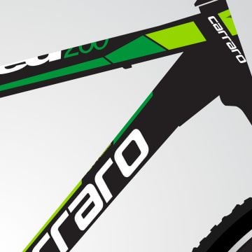 26 Carraro Speed 260 21v V-Fren Dağ Bisikleti 41cm - M.Siyah-Kırmızı